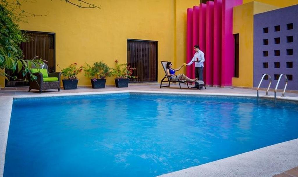 Hotel Plaza Colonial Campeche Kültér fotó